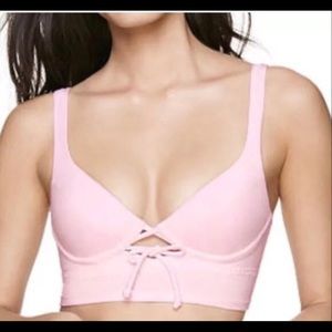 Victoria’s Secret Pink MidLine Bralette Large NWT